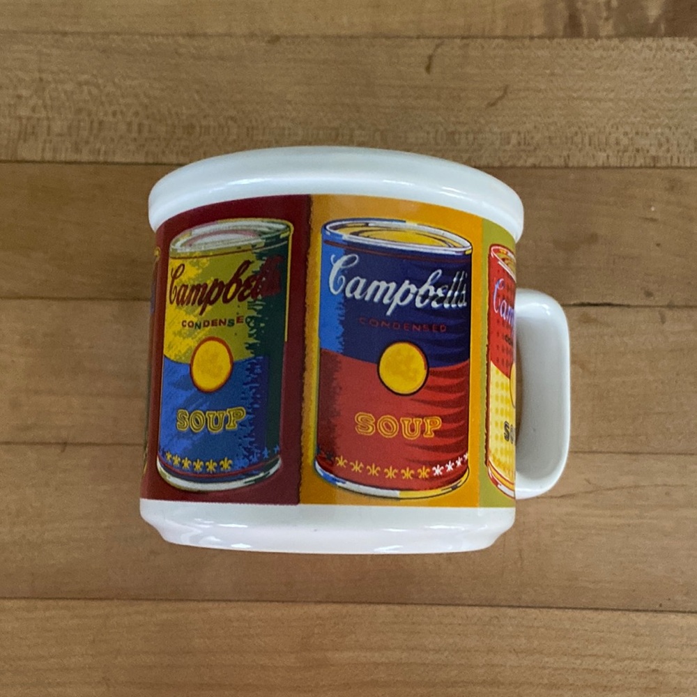 Andy Warhol Campbell’s Soup mug